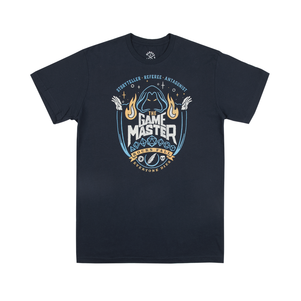 Tabletop RPG Game Master Blue Tee | Official Apparel & Accessories ...
