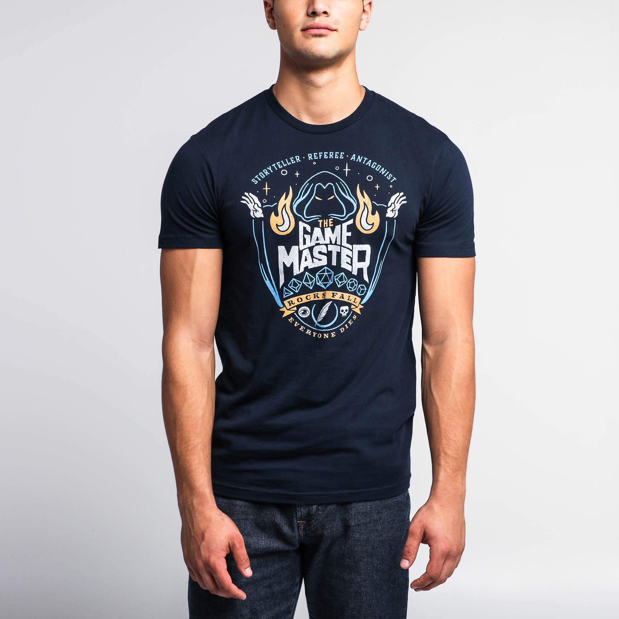 Game Master Navy Tee