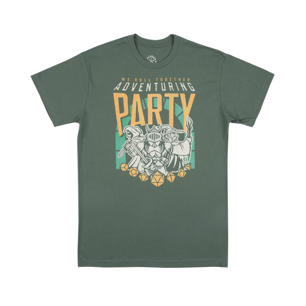 Adventuring Party Green Tee