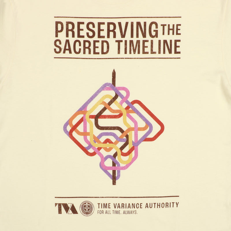 Preserve The Sacred Timeline Natural Tee
