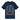 Ad Astra Per Aspera Navy Tee with printed USS Enterprise art, short sleeves, ribbed crew neck, comfortable lightweight fit.