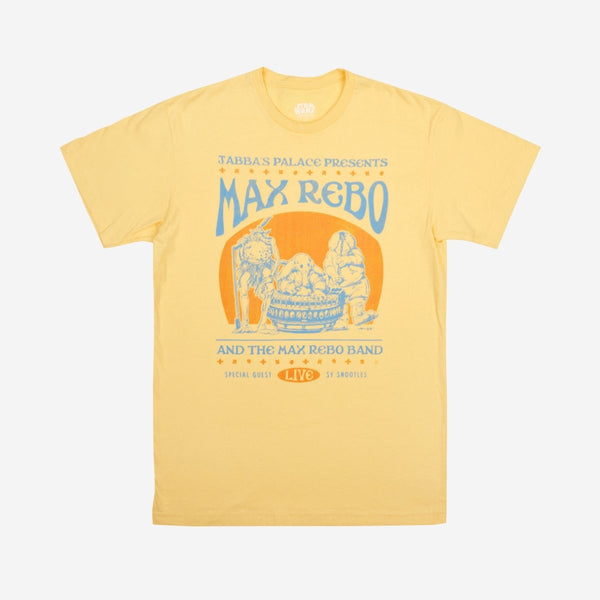 Star Wars Max Rebo Band Yellow Tee | Official Apparel