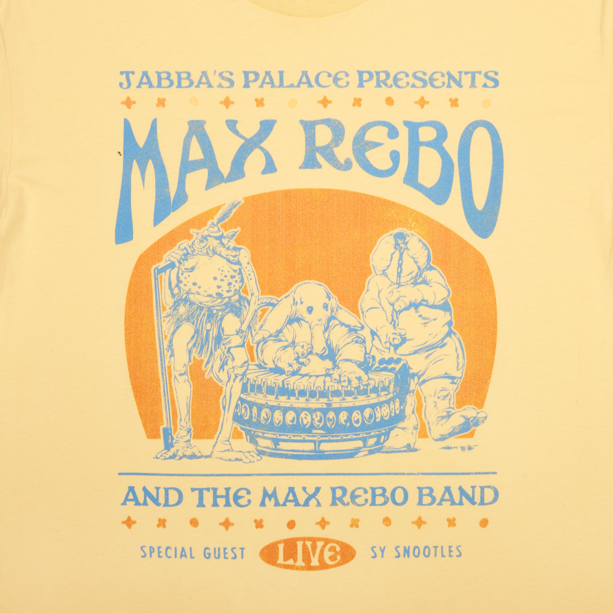 Max Rebo Band Yellow Tee