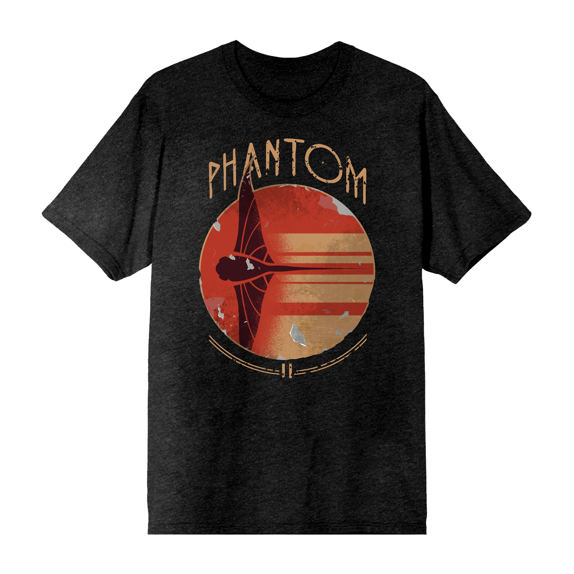 Phantom Logo Black Tee