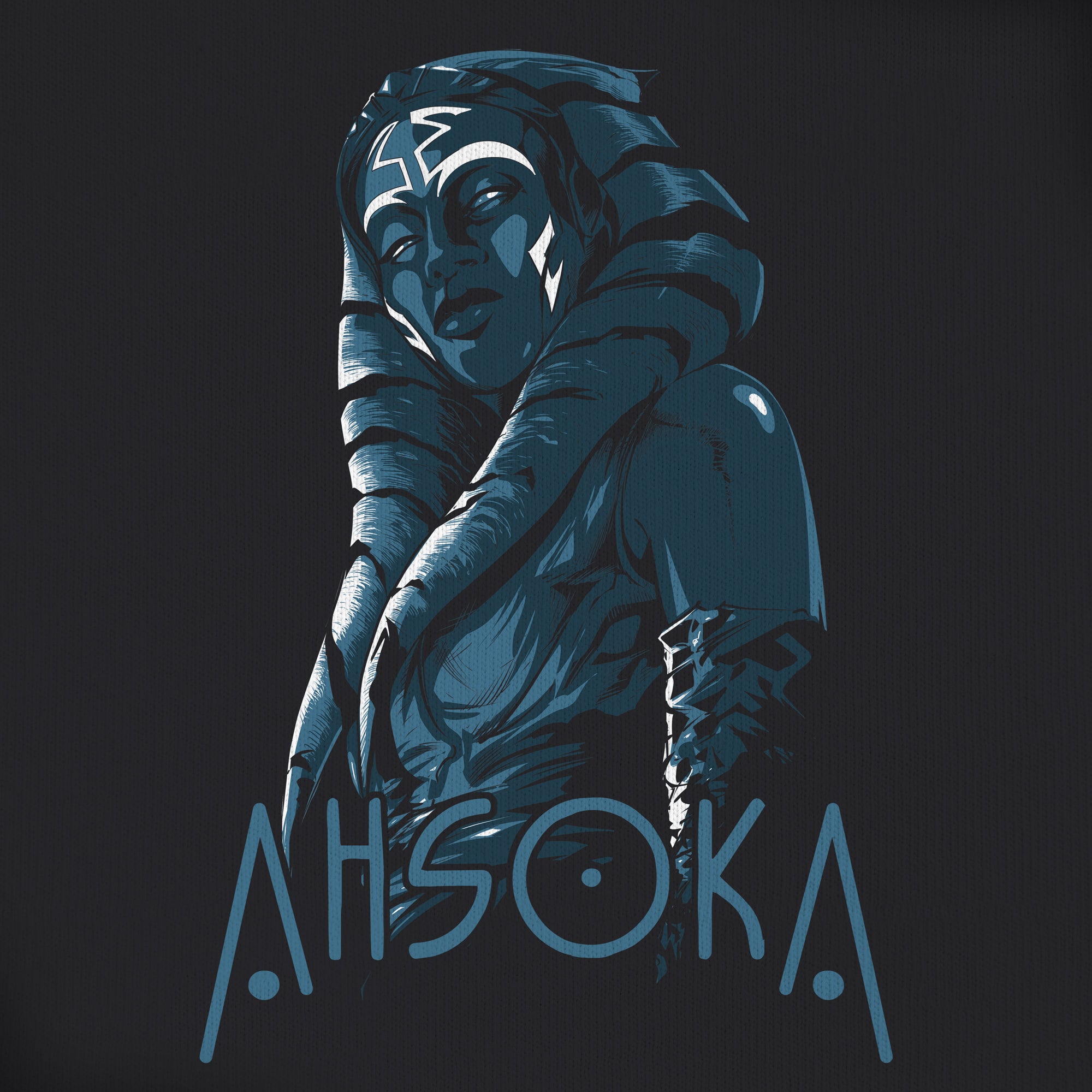 Ahsoka Series Ahsoka Black Tee