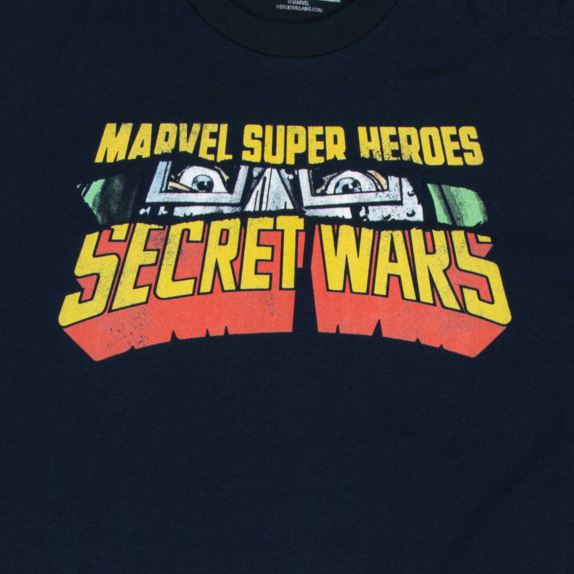 Secret Wars Doctor Doom Glare Navy Tee