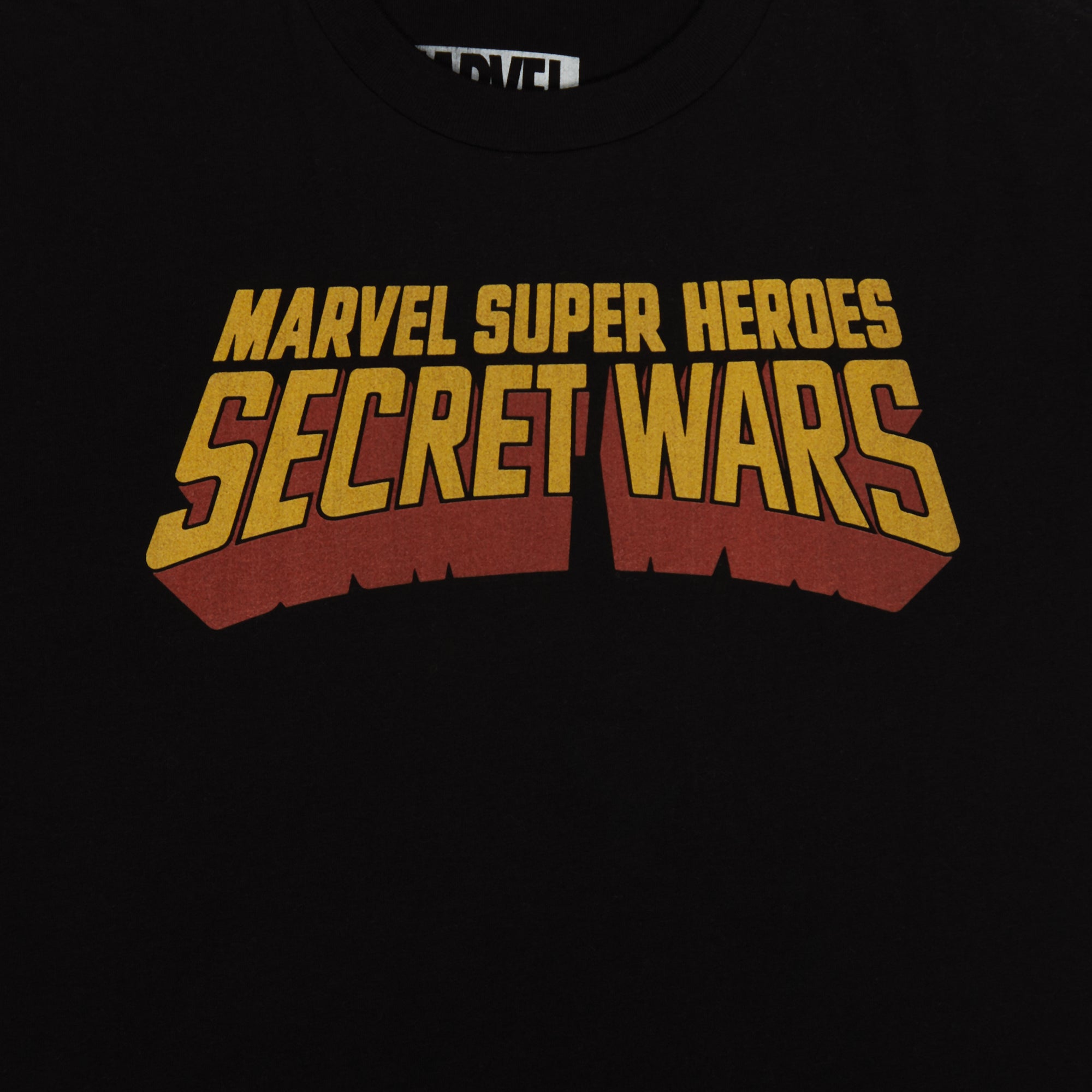Secret Wars Logo Black Tee