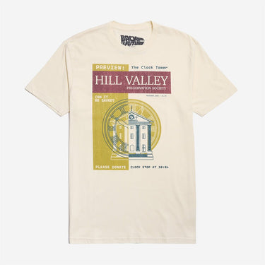 Hill Valley Classic Comfort Tee - Heroes & Villains-Back to the Future-T-Shirt