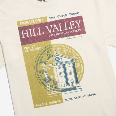 Hill Valley Classic Comfort Tee - Heroes & Villains-Back to the Future-T-Shirt