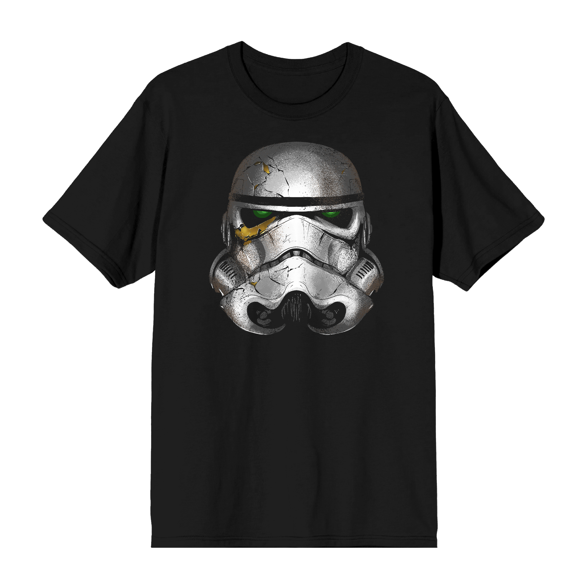 Ahsoka Night Trooper Helmet Black Tee