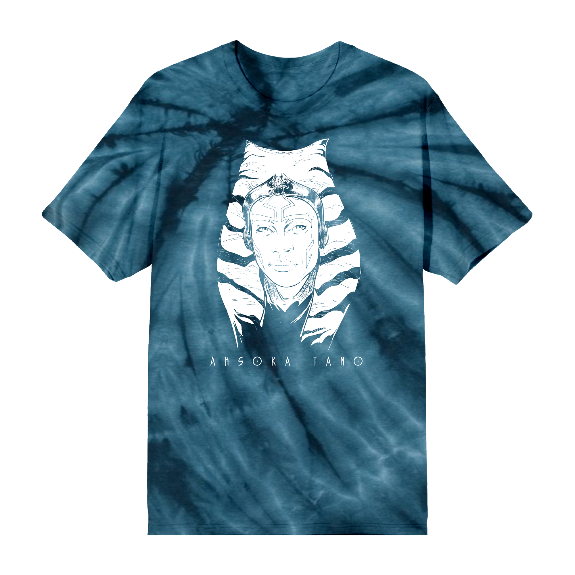 Ahsoka Series Portrait Tie-Dye Tee