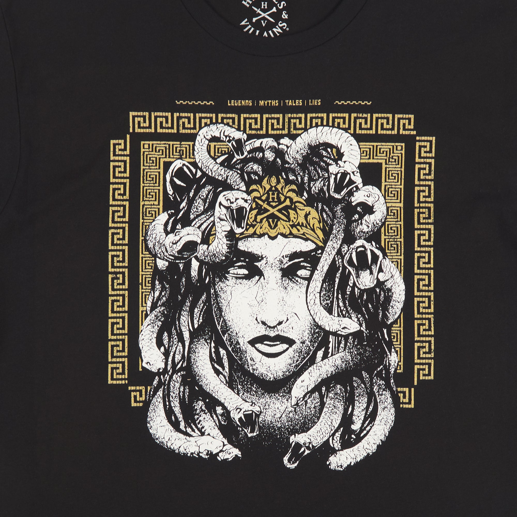 Medusa Black Tee