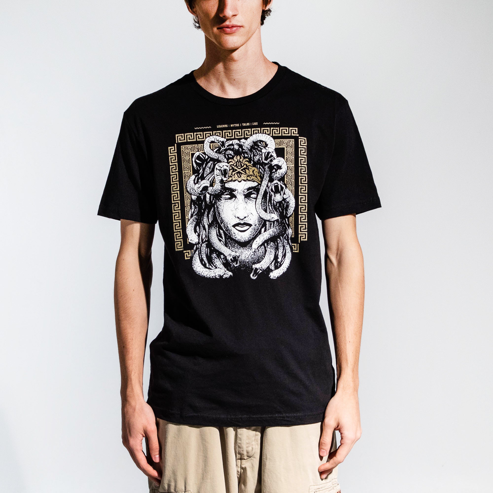 Medusa Black Tee