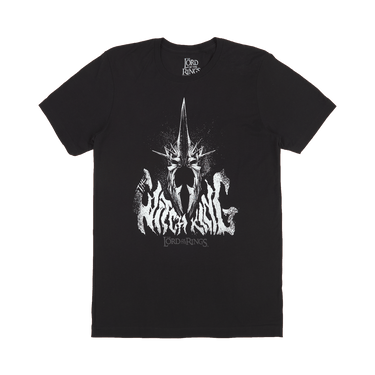 T-shirt noir en métal du Roi Sorcier