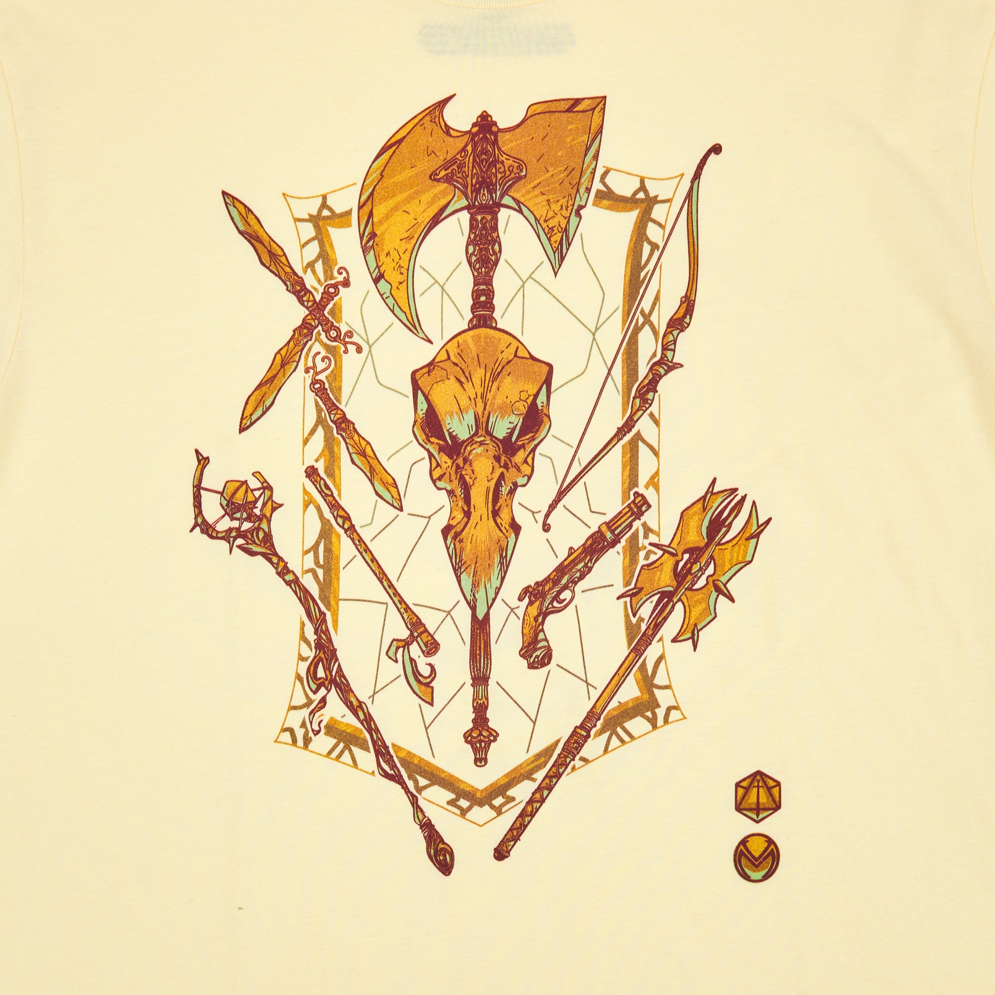 Vox Machina Weapons Natural Tee