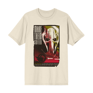 T-shirt naturel Grindhouse « Général Grievous, faites-les souffrir »