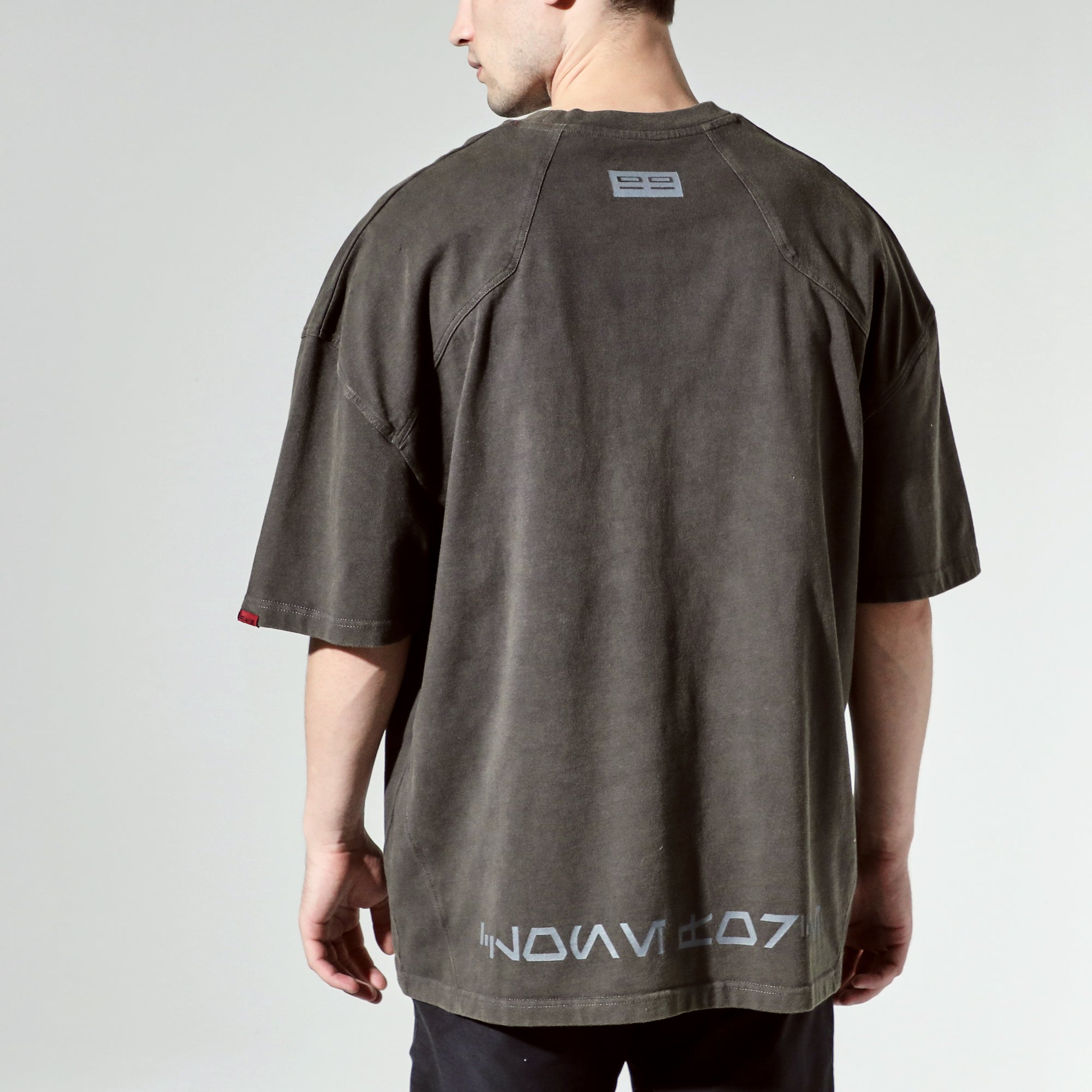 Bad Batch Mineral Washed Drop Shoulder Tee