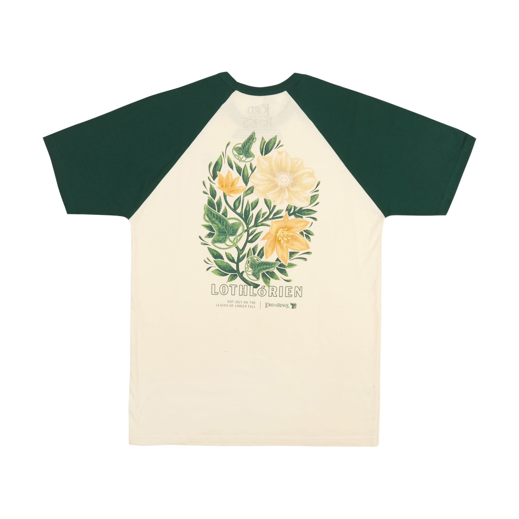 Lothlórien Natural Raglan Tee