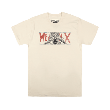 T-shirt naturel Weapon X Wolverine