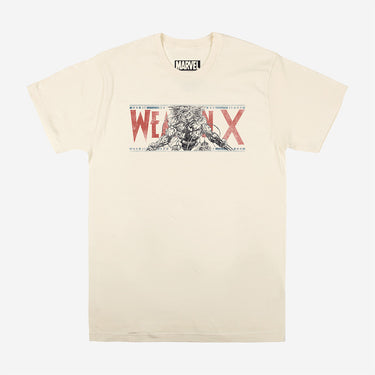 T-shirt naturel Weapon X Wolverine