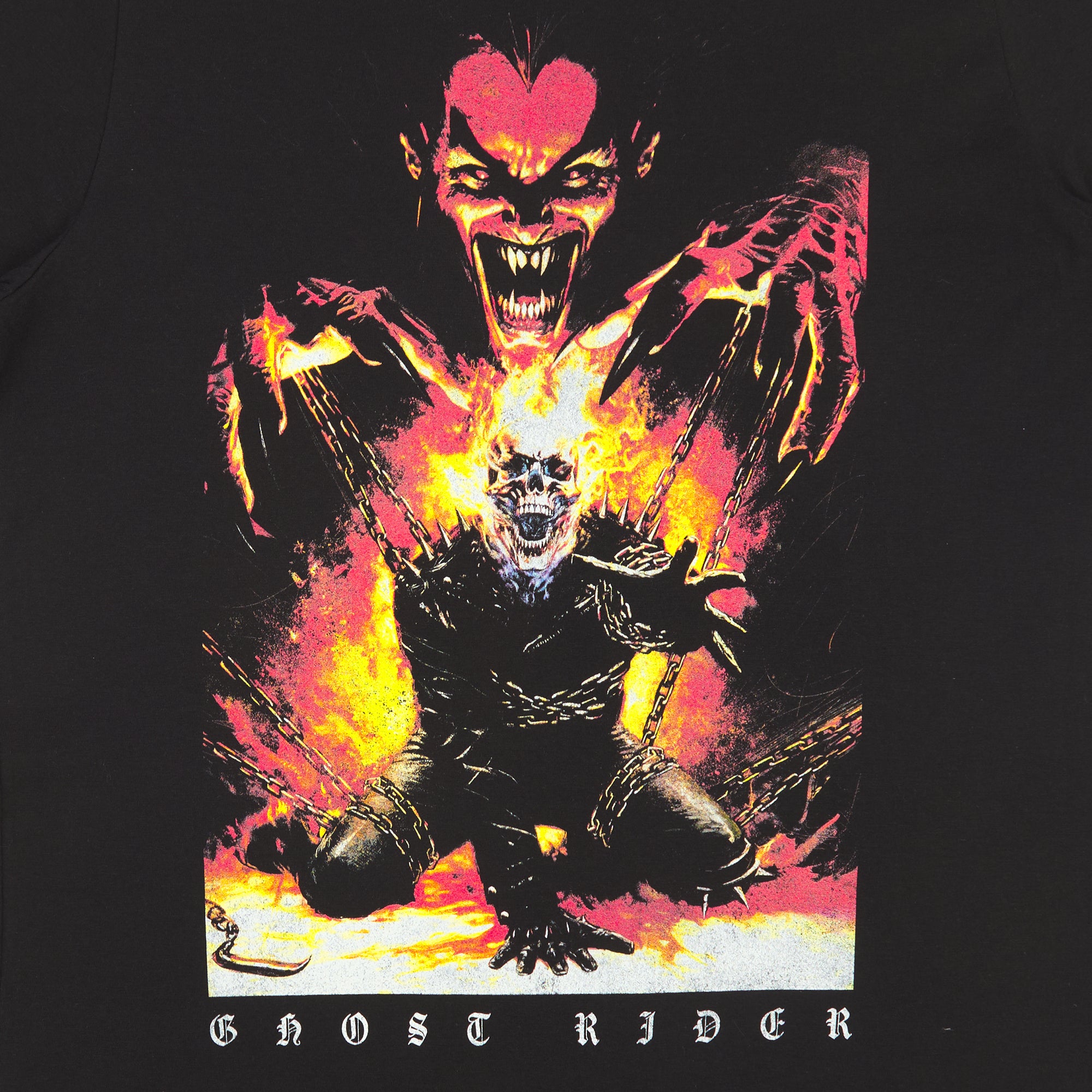 Ghost Rider & Mephisto Black Tee