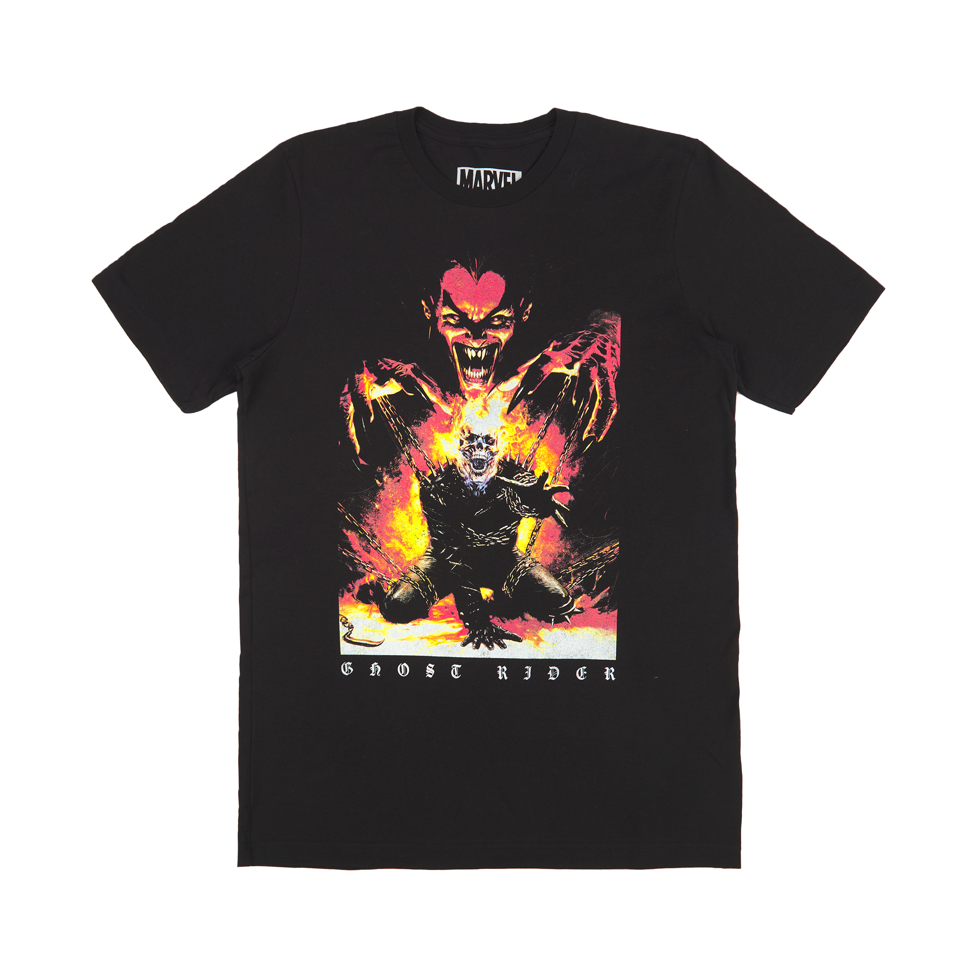 Ghost Rider & Mephisto Black Tee