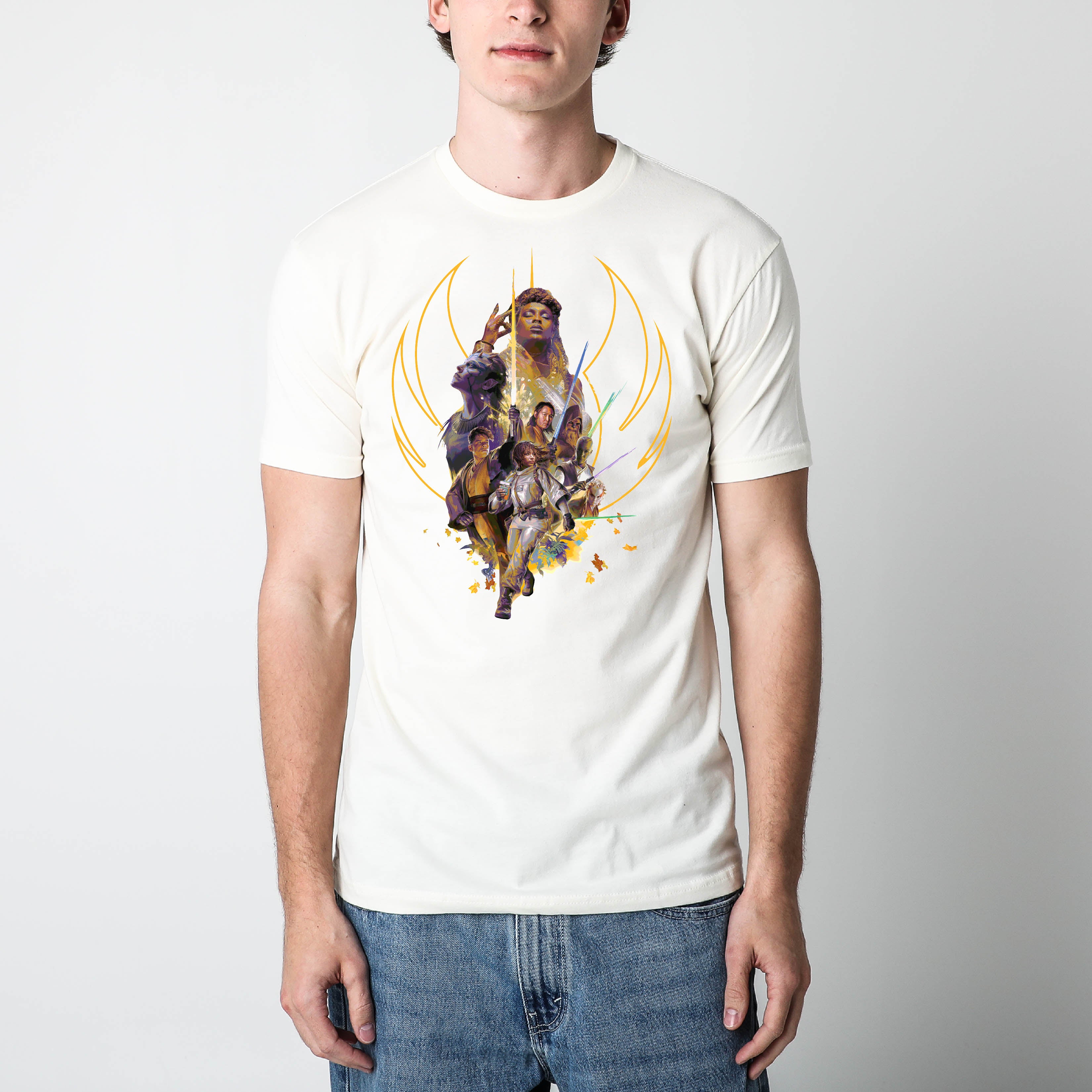 The Acolyte Osha And Cast Natural Tee