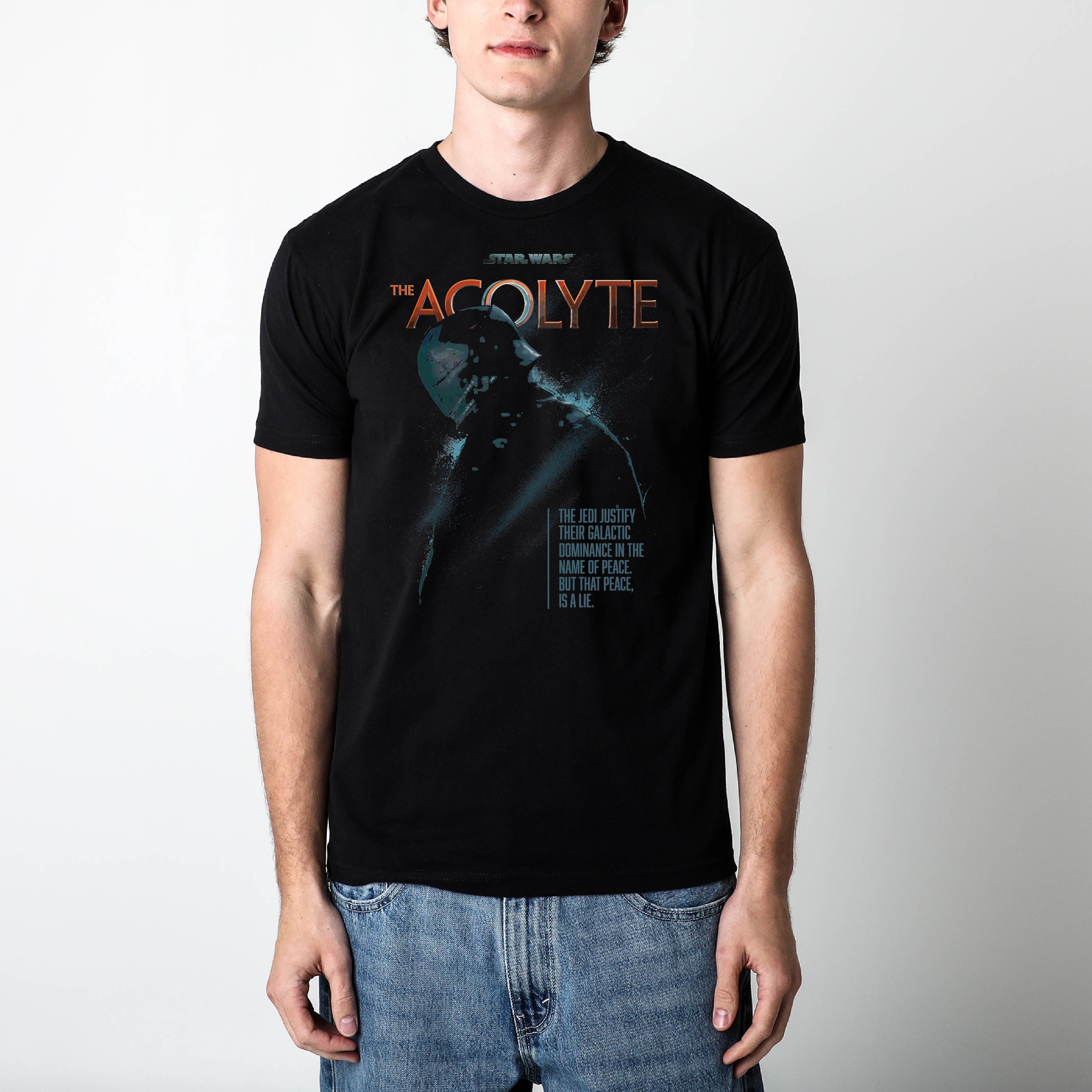 The Acolyte Masked Sith Black Tee