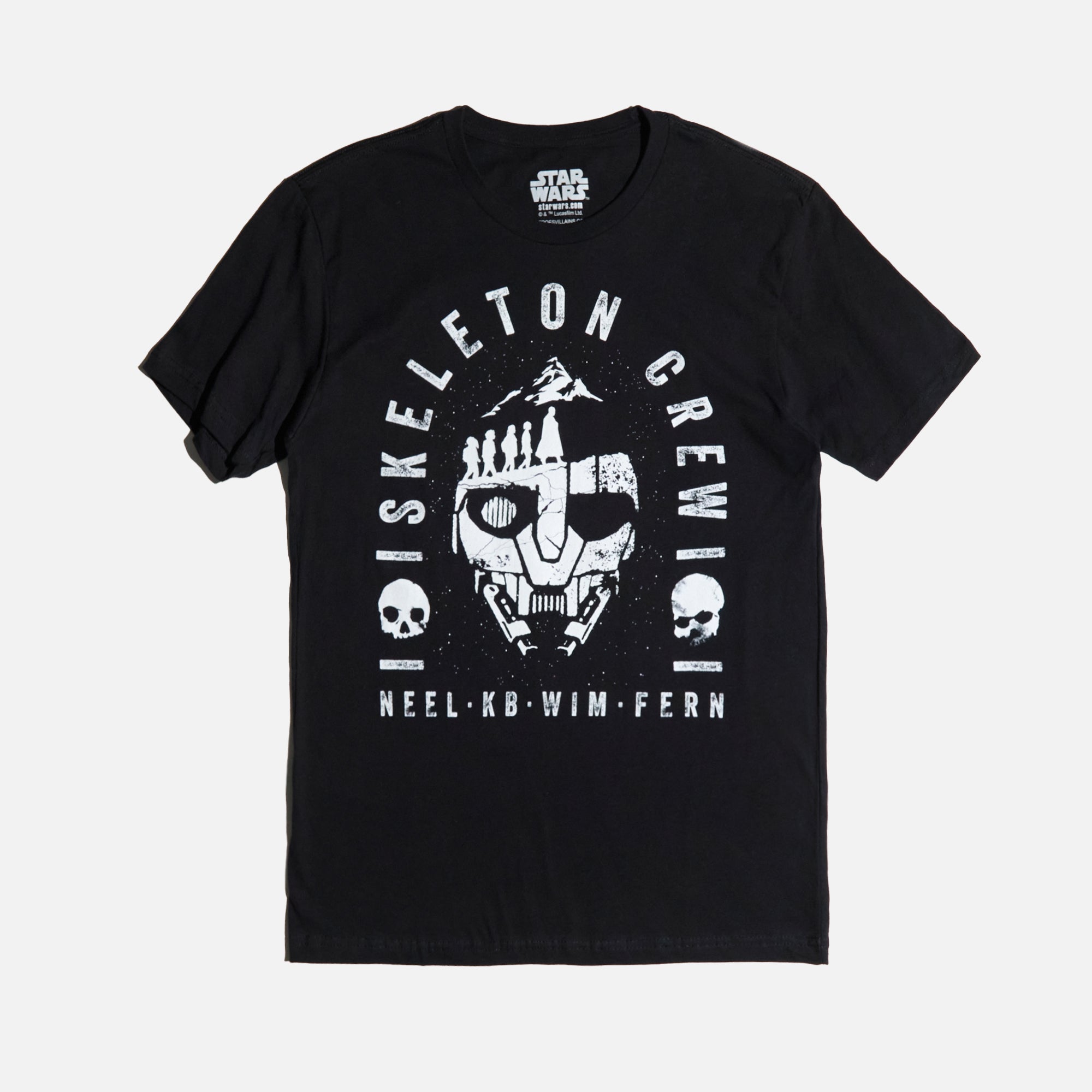 Skeleton Crew Black Tee