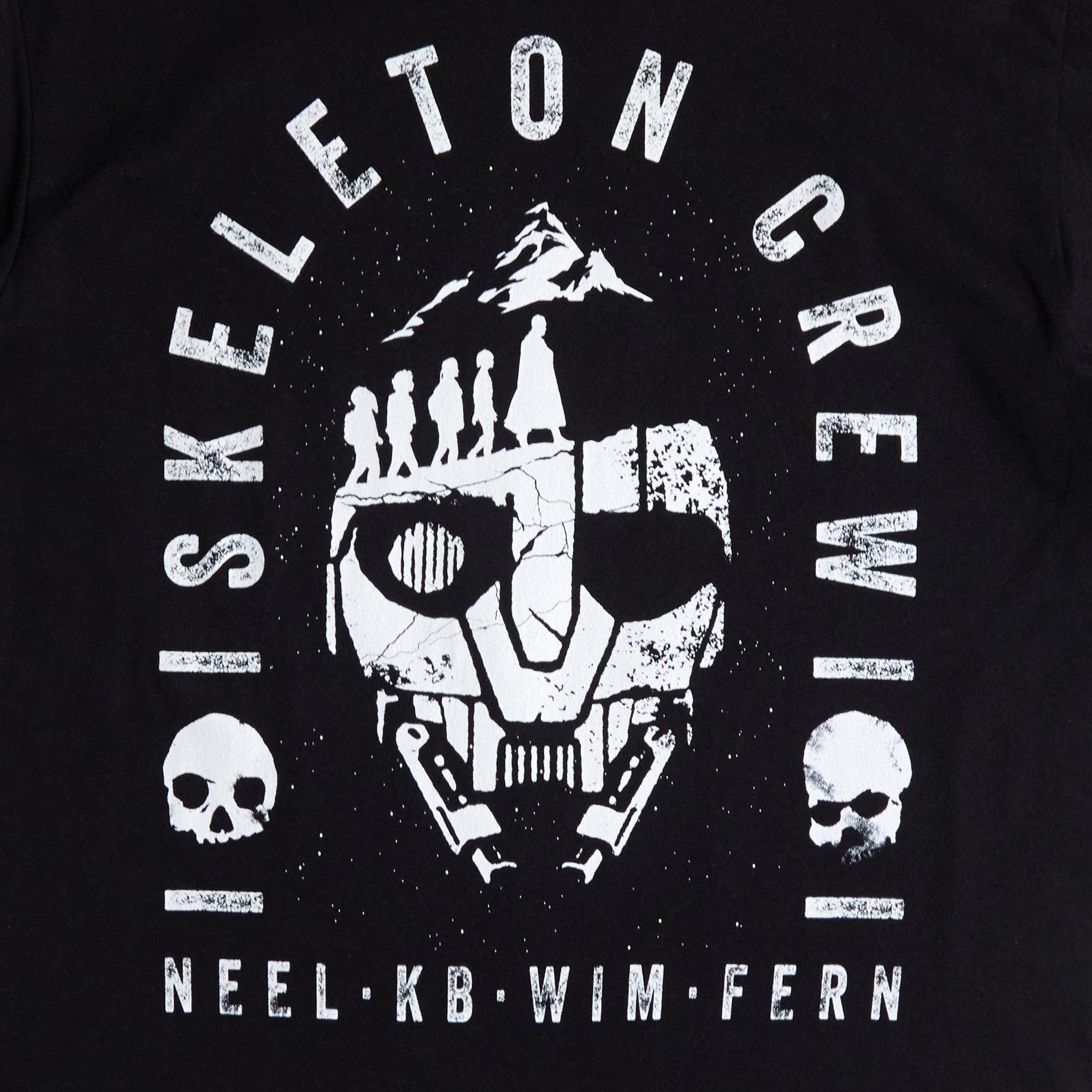 Skeleton Crew Black Tee