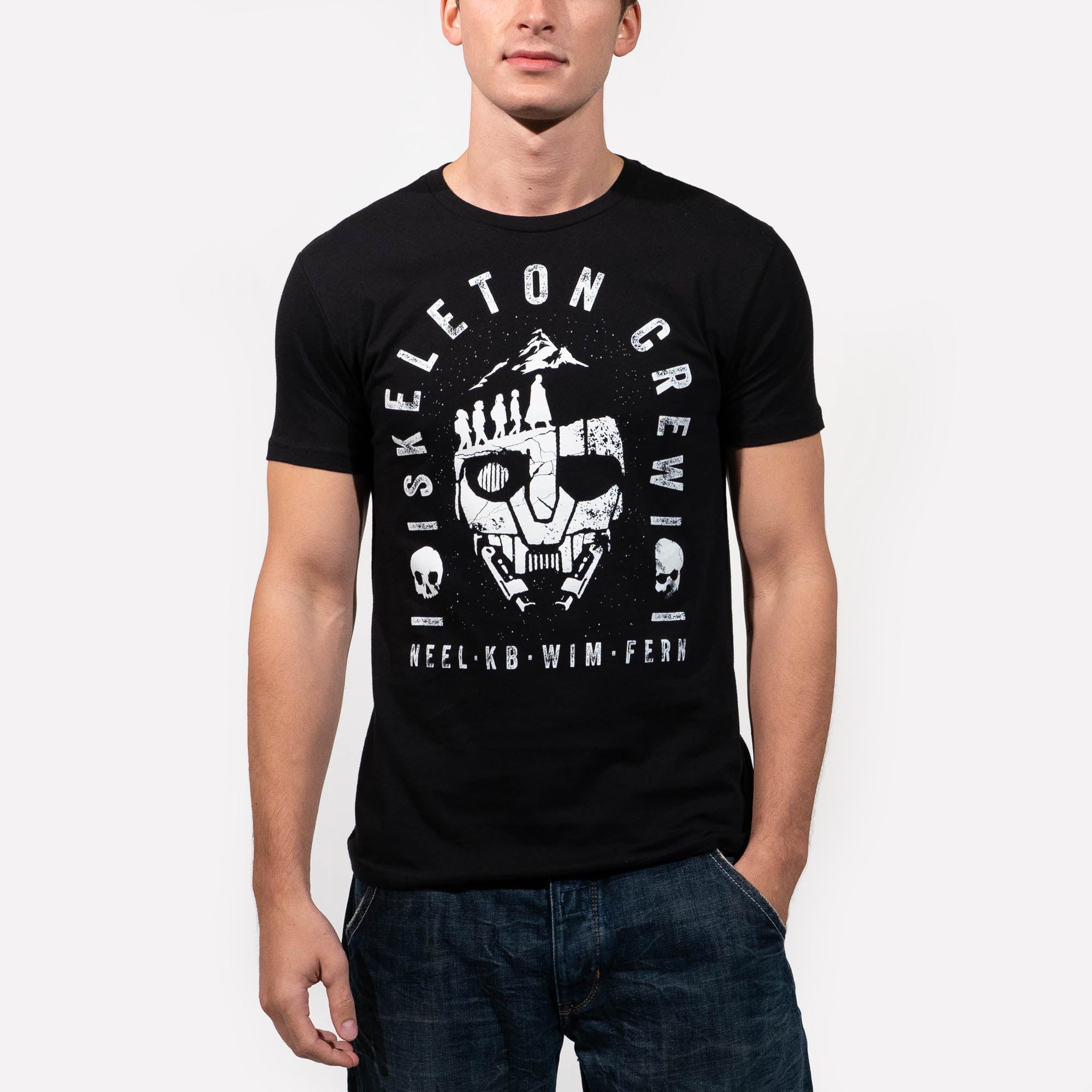 Skeleton Crew Black Tee