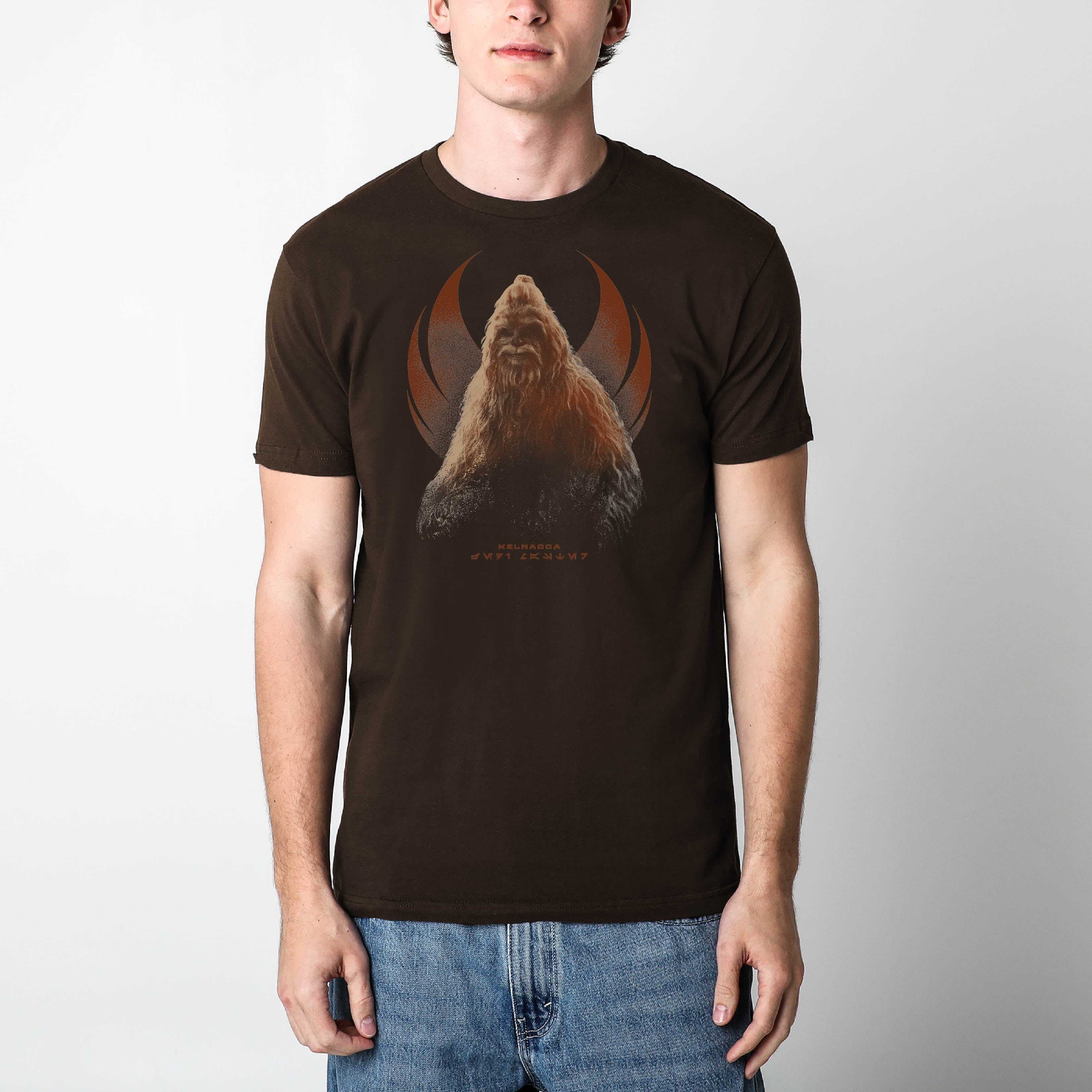 The Acolyte Jedi Master Kelnacca Brown Tee