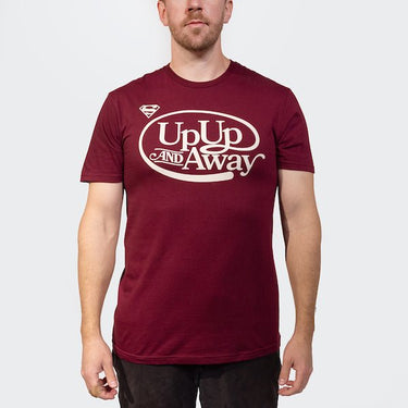 Superman Up Up and Away Retro Tee