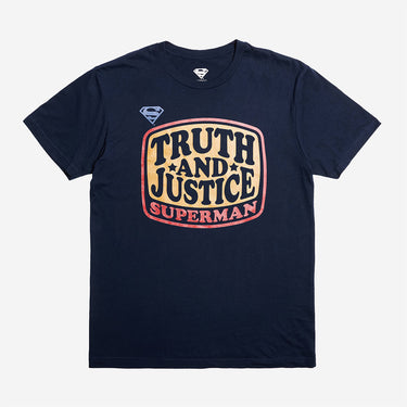 Superman Truth and Justice Classic Comfort Tee
