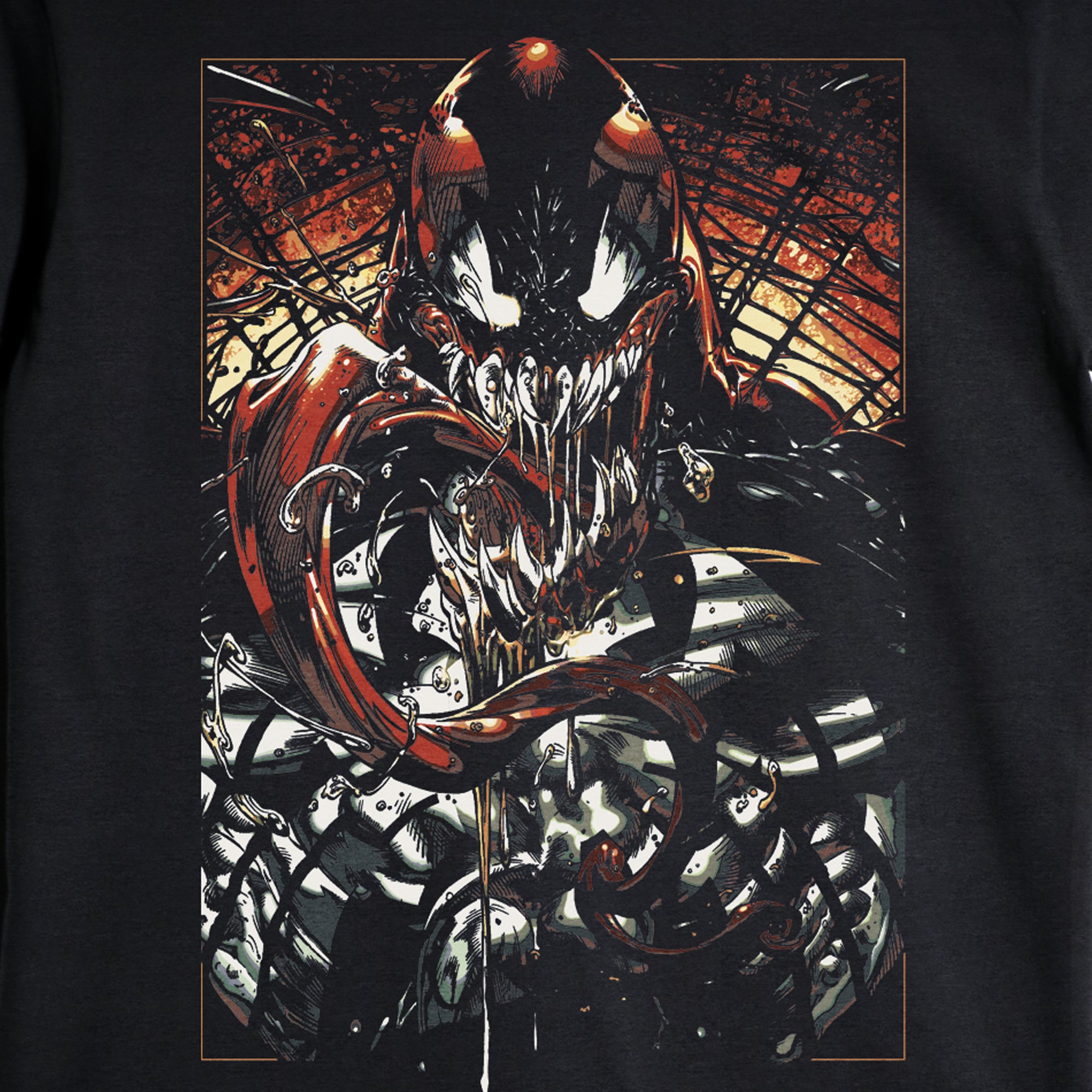 Venom Sinister Grin Black Tee