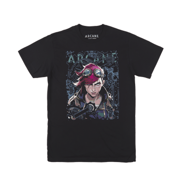 League Of Legends Violet Black Tee