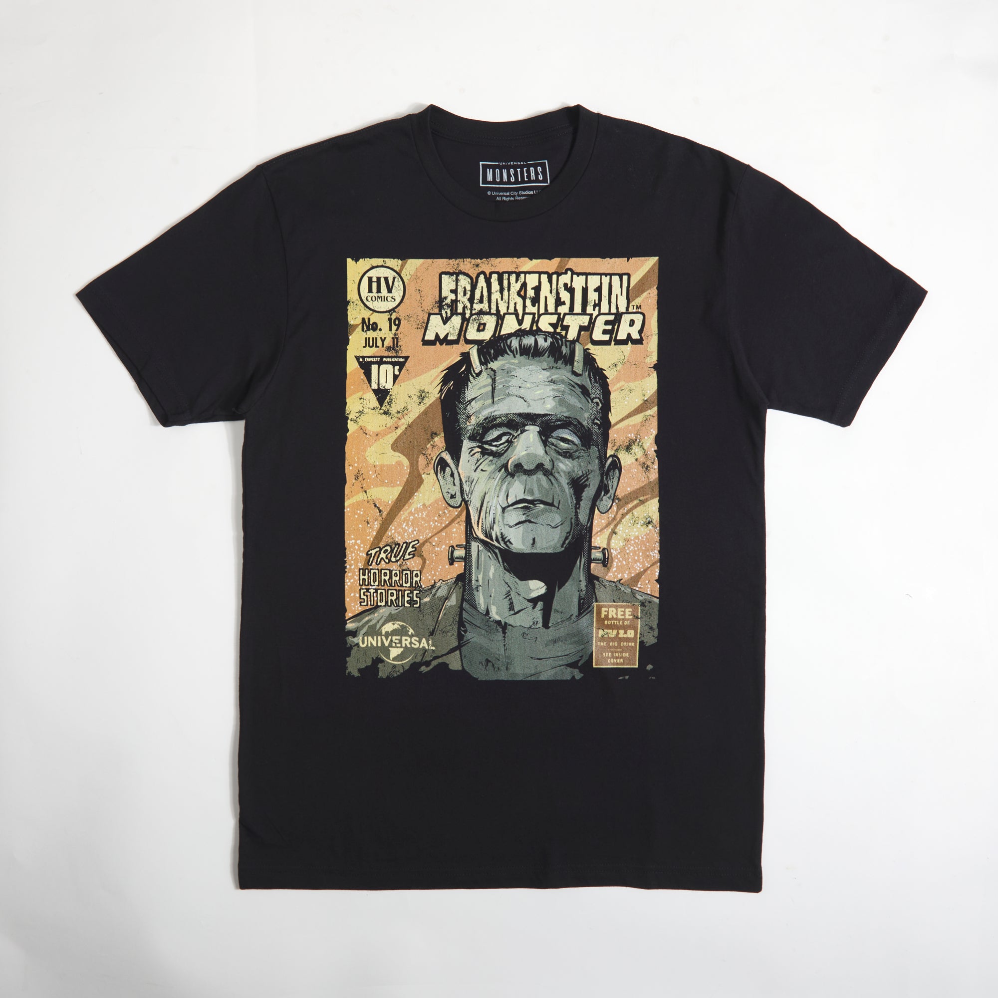 Frankenstein Black Tee