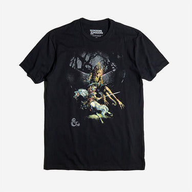 Vintage Expert Rules Gold Dragon Classic Comfort Tee - Heroes & Villains-Dungeons & Dragons-T-Shirt