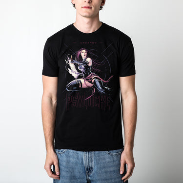Uncanny X-Men Psylocke Black Tee