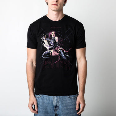 Uncanny X-Men Psylocke Classic Comfort Tee - Heroes & Villains-Marvel-T-Shirt