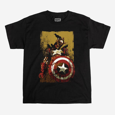 Marvel Zombies Captain America Crows Tee