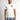 Man wearing a white t-shirt with a red Star Wars Inferno Squad logo on a plain background