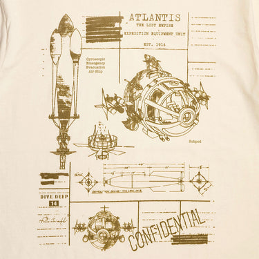 T-shirt Disney Atlantis Sub Pod Notes Ship