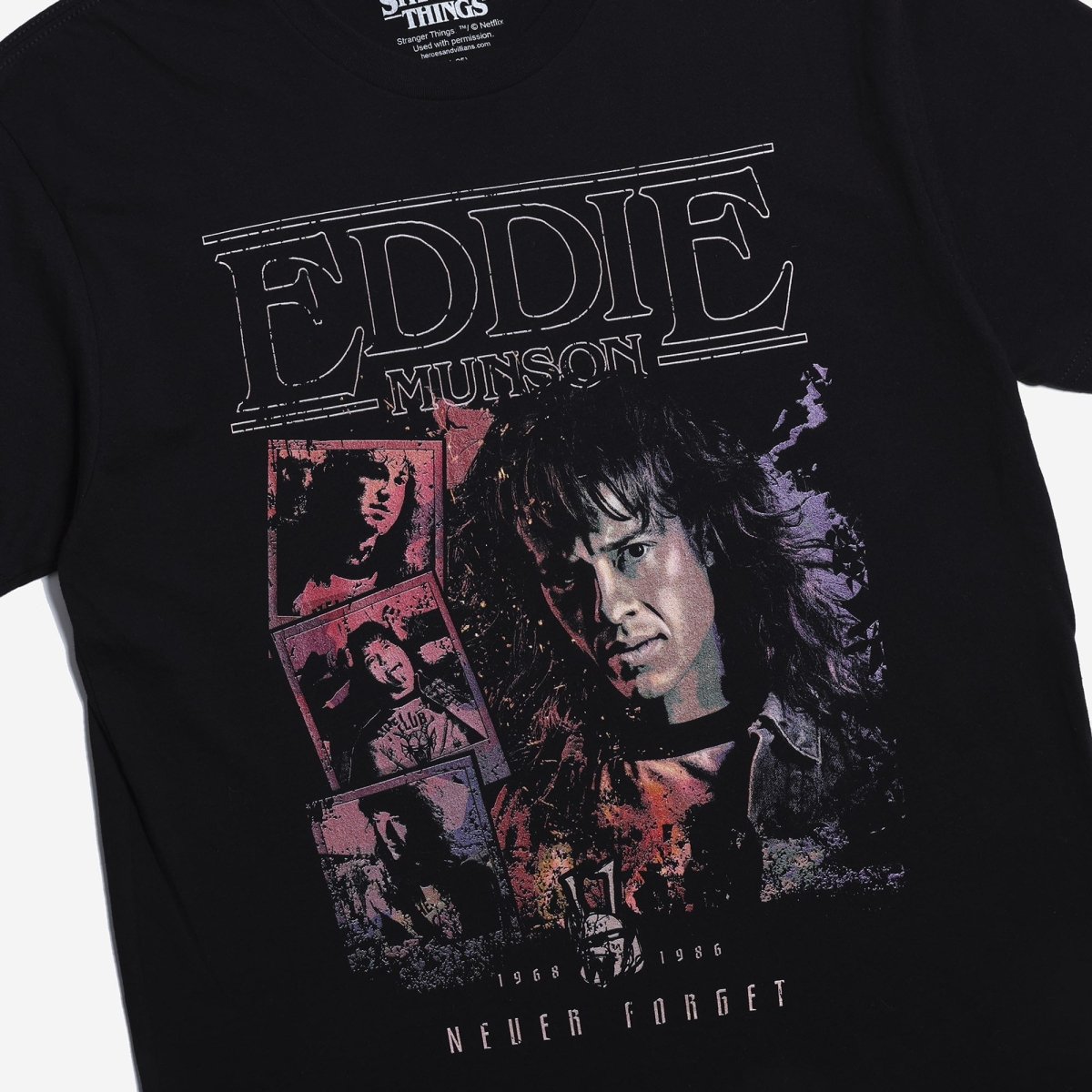 Stranger Things Hell Fire Forever Tee