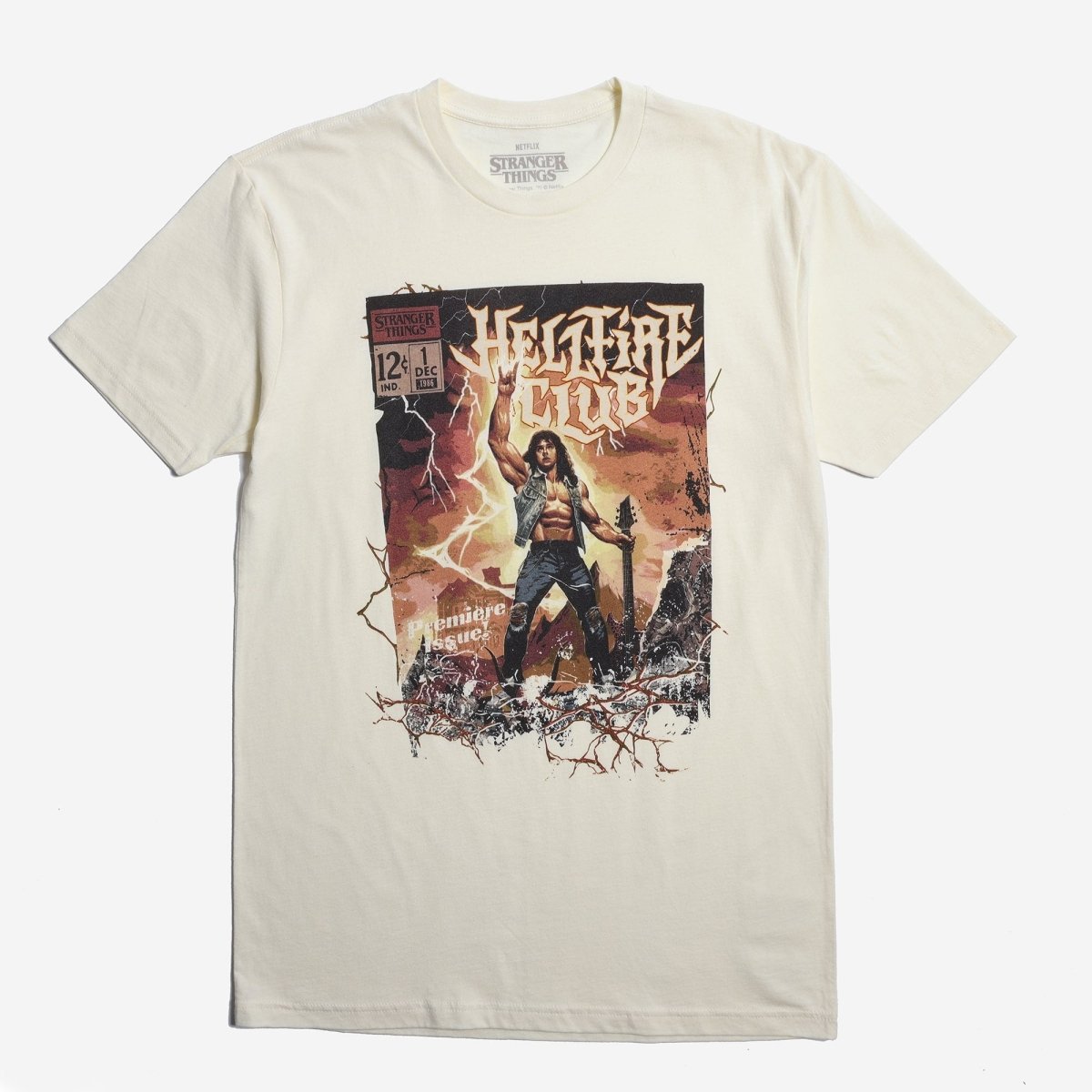 Stranger Things Hellfire Club Comic Book Tee