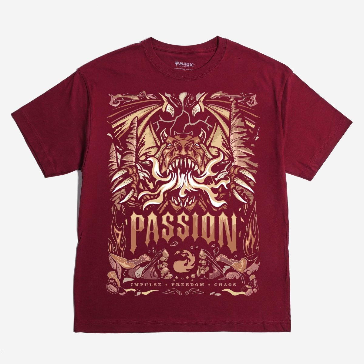 Magic: The Gathering Red Mana Grail Tee