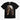 Black Star Wars T-Shirt with Graphic featuring a collage of Cobb Vanth from The Mandalorian