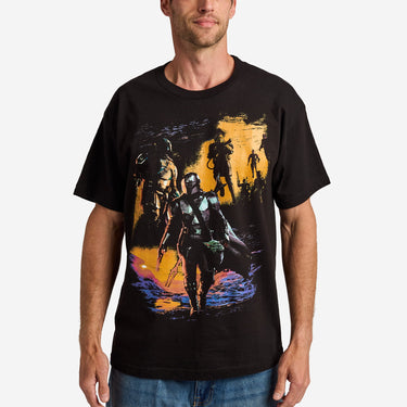 Star Wars Mandalorian Collage Forge Tee