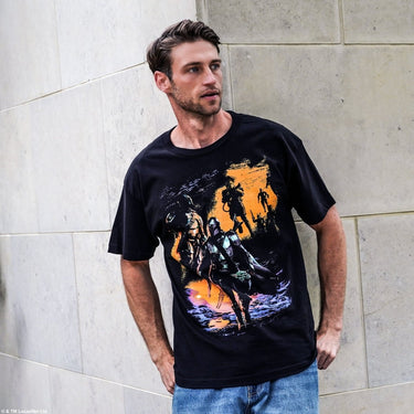 Star Wars Mandalorian Collage Forge Tee