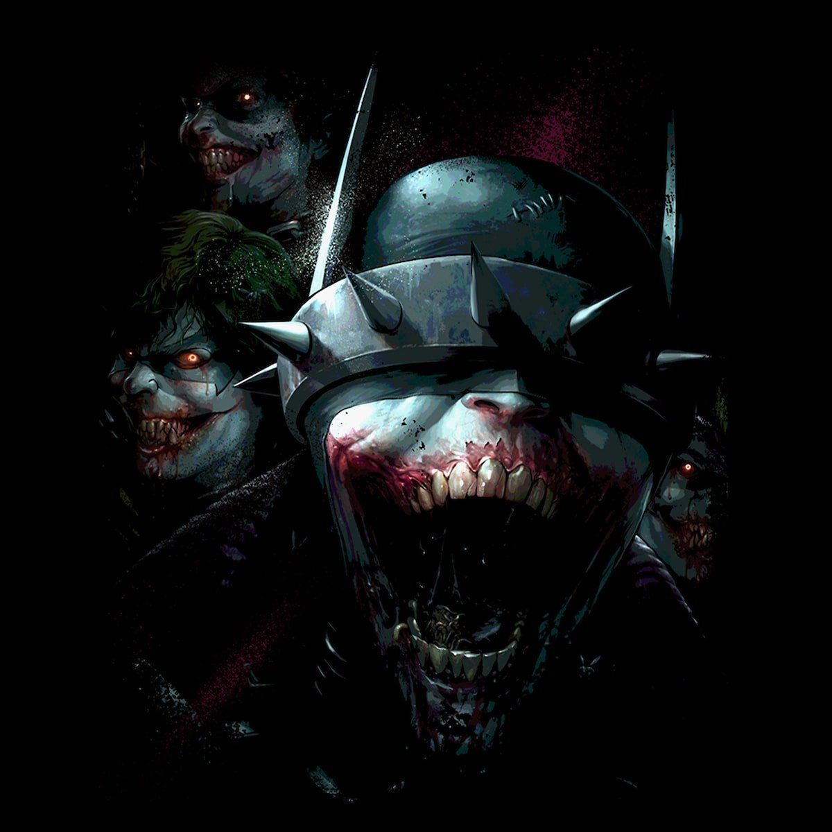 Batman With Feral Robins Forge Tee